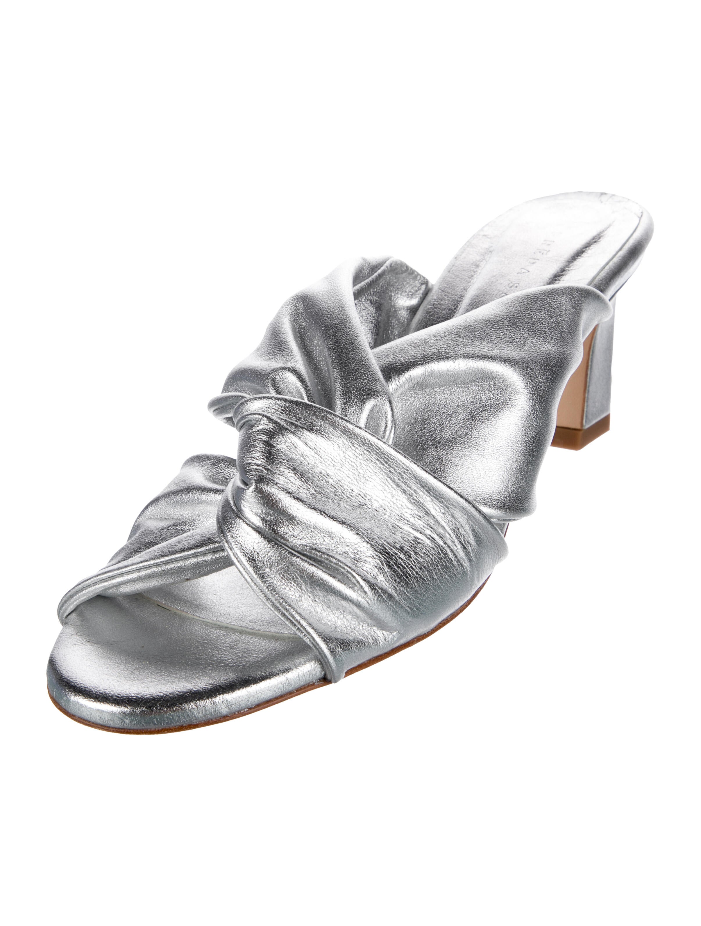 Freda Salvador Patent Leather Slides